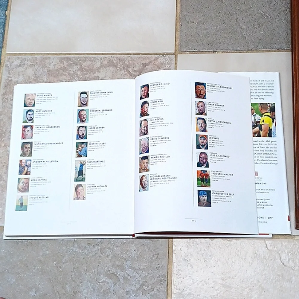 Collectable Book "Portraits of Courage" by George W. Bush - Picture 7 of 7